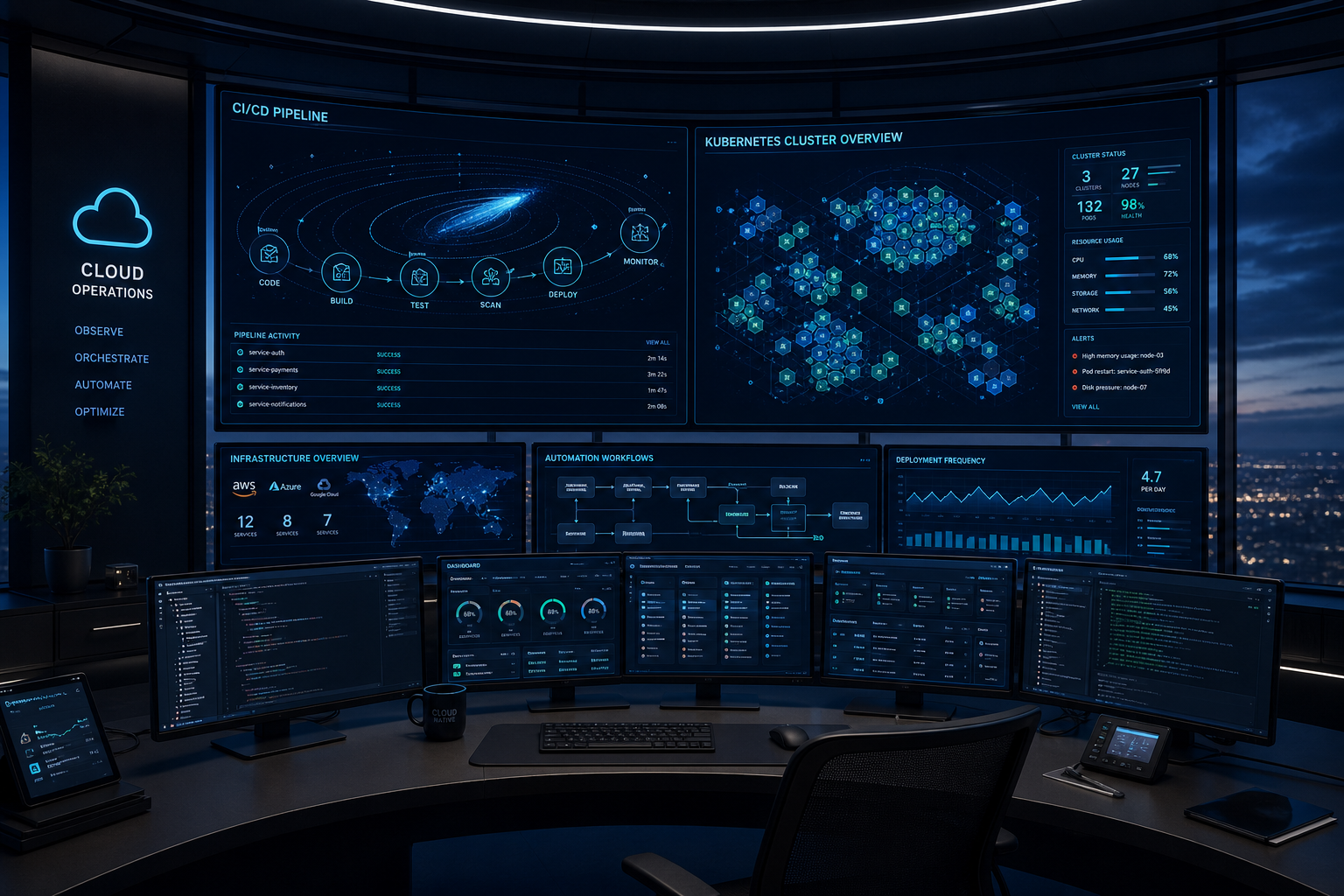 Cloud computing and DevOps automation project